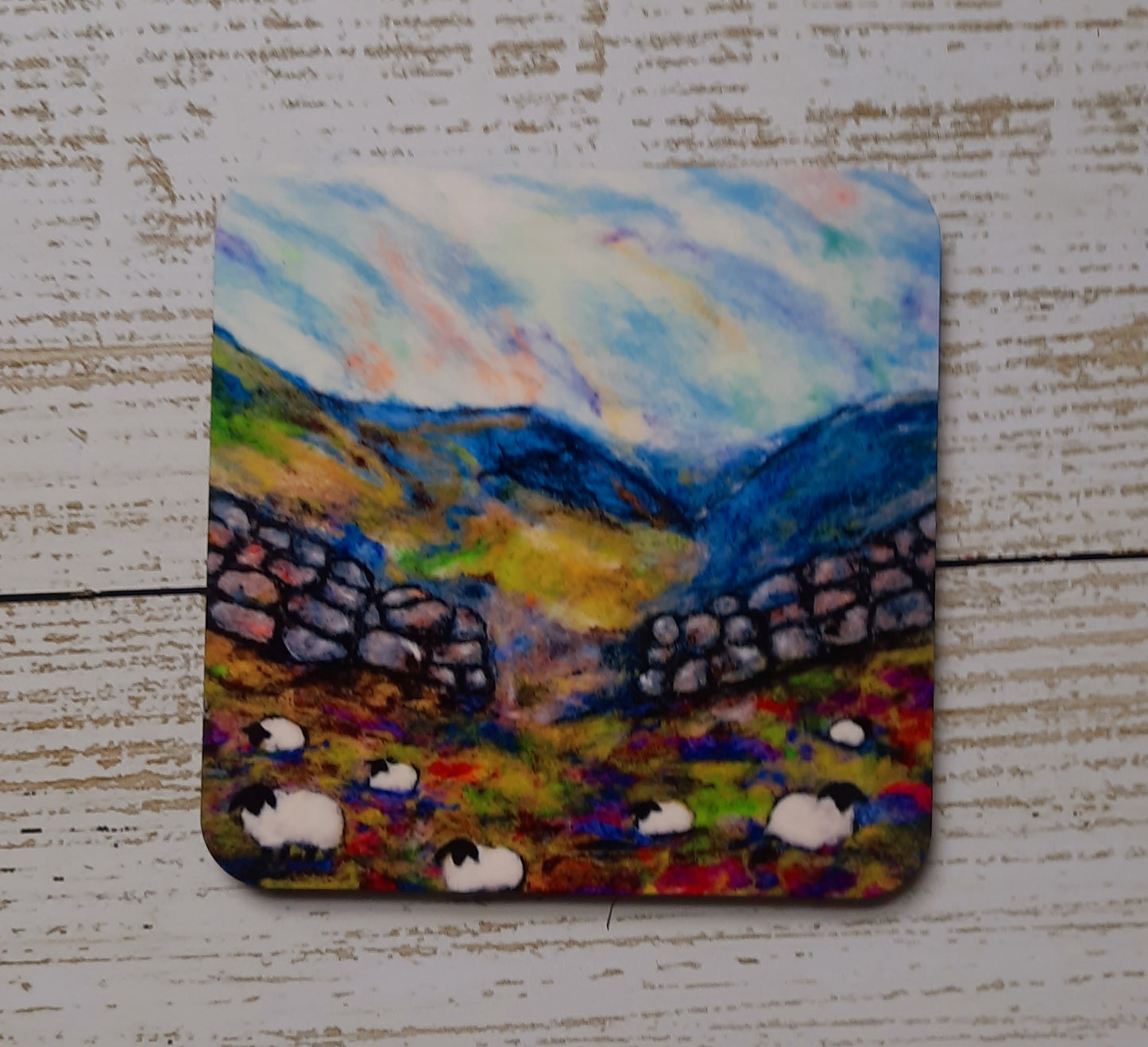 Yorkshire Landscape - Set of Four eco-coasters