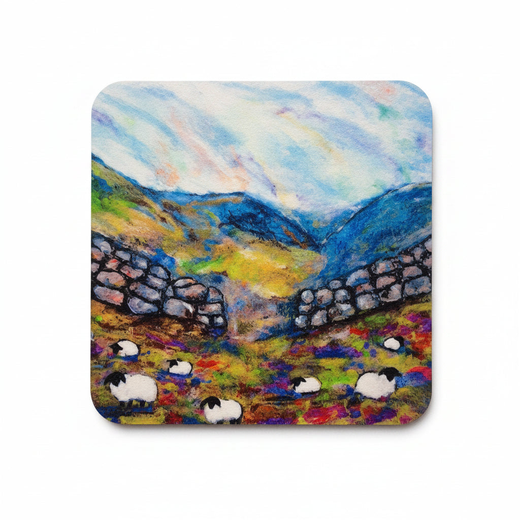 Yorkshire Landscape - Set of Four eco-coasters