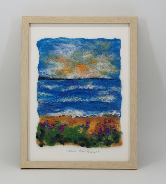 Yorkshire Sunset – Wet Felting Workshop