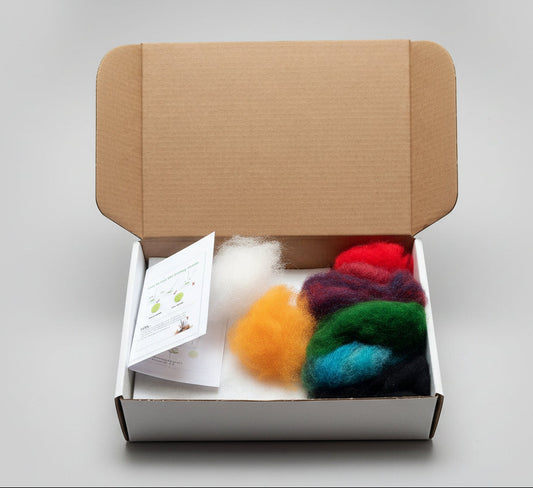 Poppy Field Landscape – Needle Felting Kit