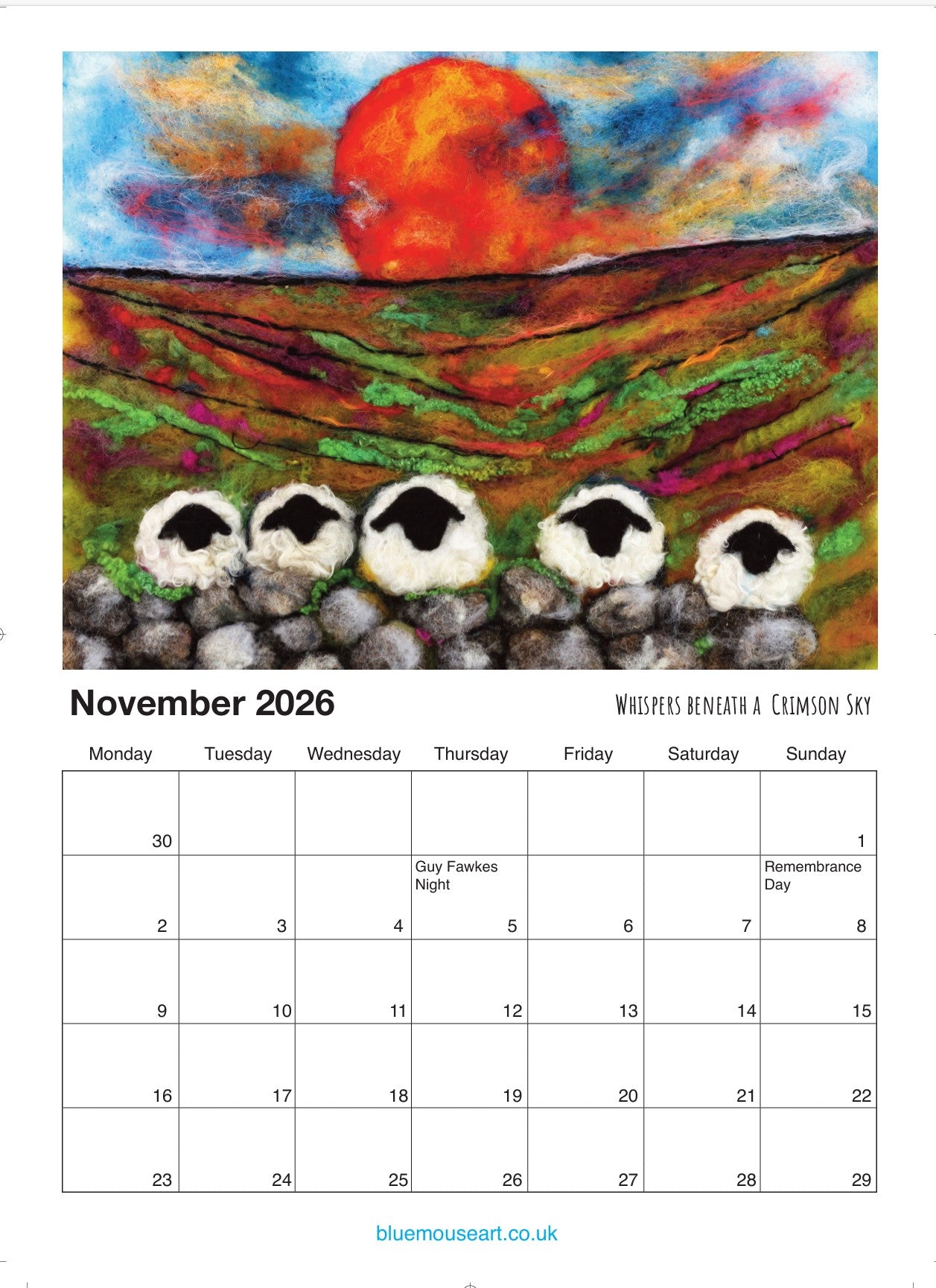 Yorkshire Calendar 2026