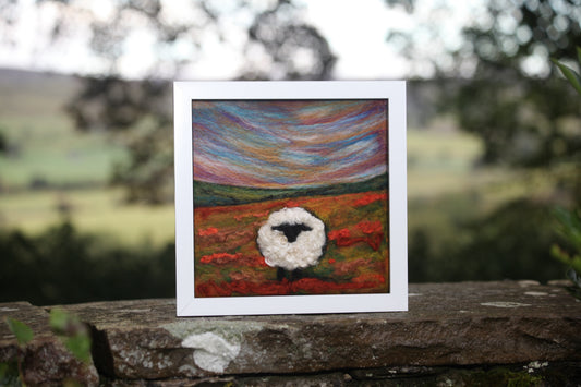 Sheep in the Autumn Dales – Picture Felting Workshop  18th October 2025