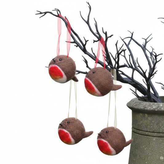Festive Robin Bauble - Needle Felting Workshop