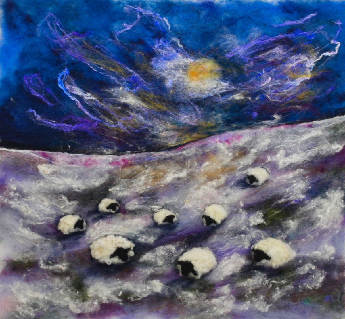 Moonlight Gathering in the Snow