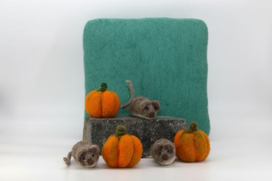 Halloween Pumpkin - Needle Felting Workshop