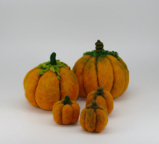 Halloween Pumpkin - Needle Felting Workshop