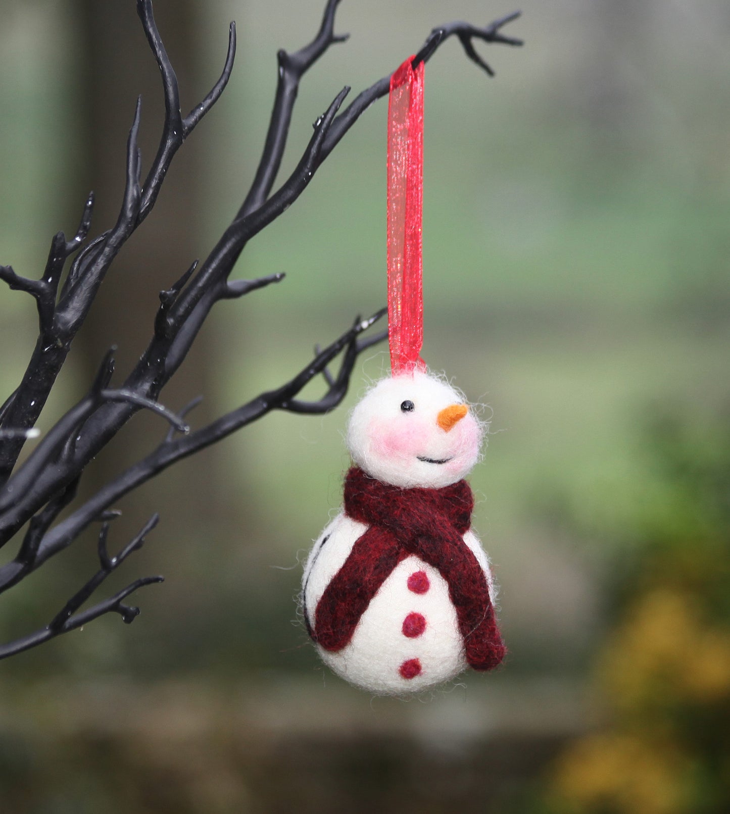 Snowmen Festive Baubles– Needle Felting Workshop