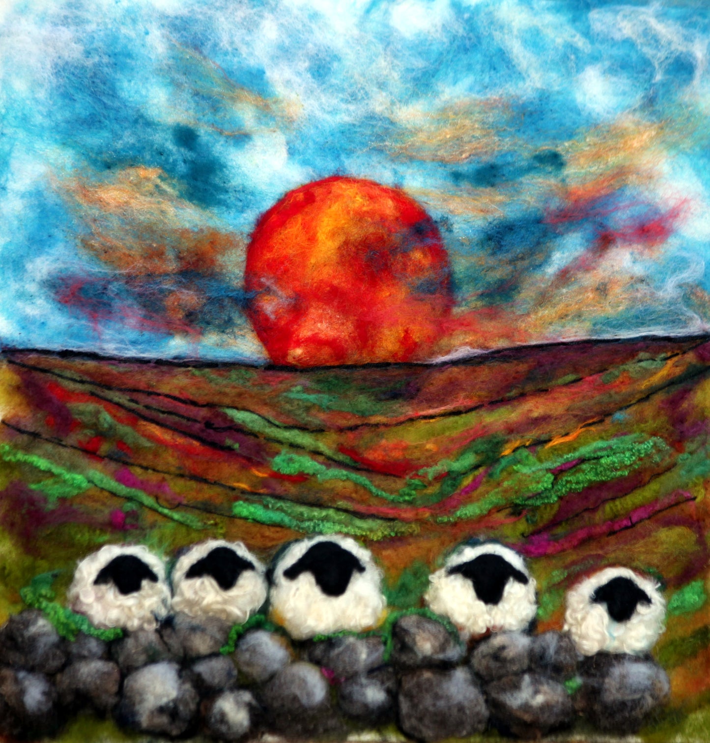 Whispers beneath the Grimson Sky