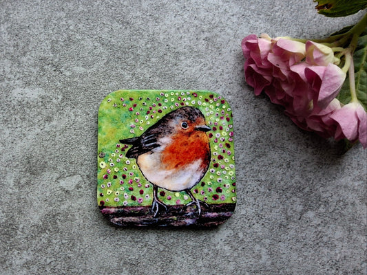 Spring Robin - Magnet