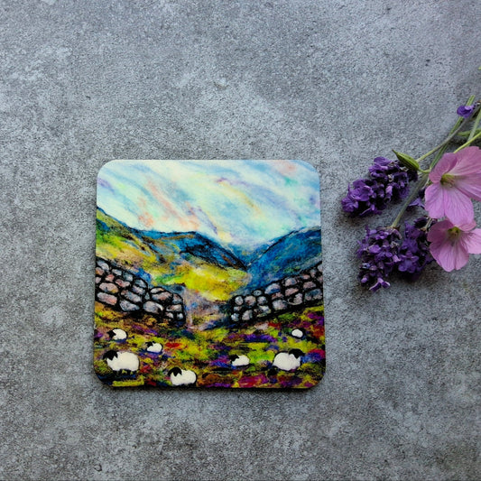 Grazing Sheep - Eco Coaster