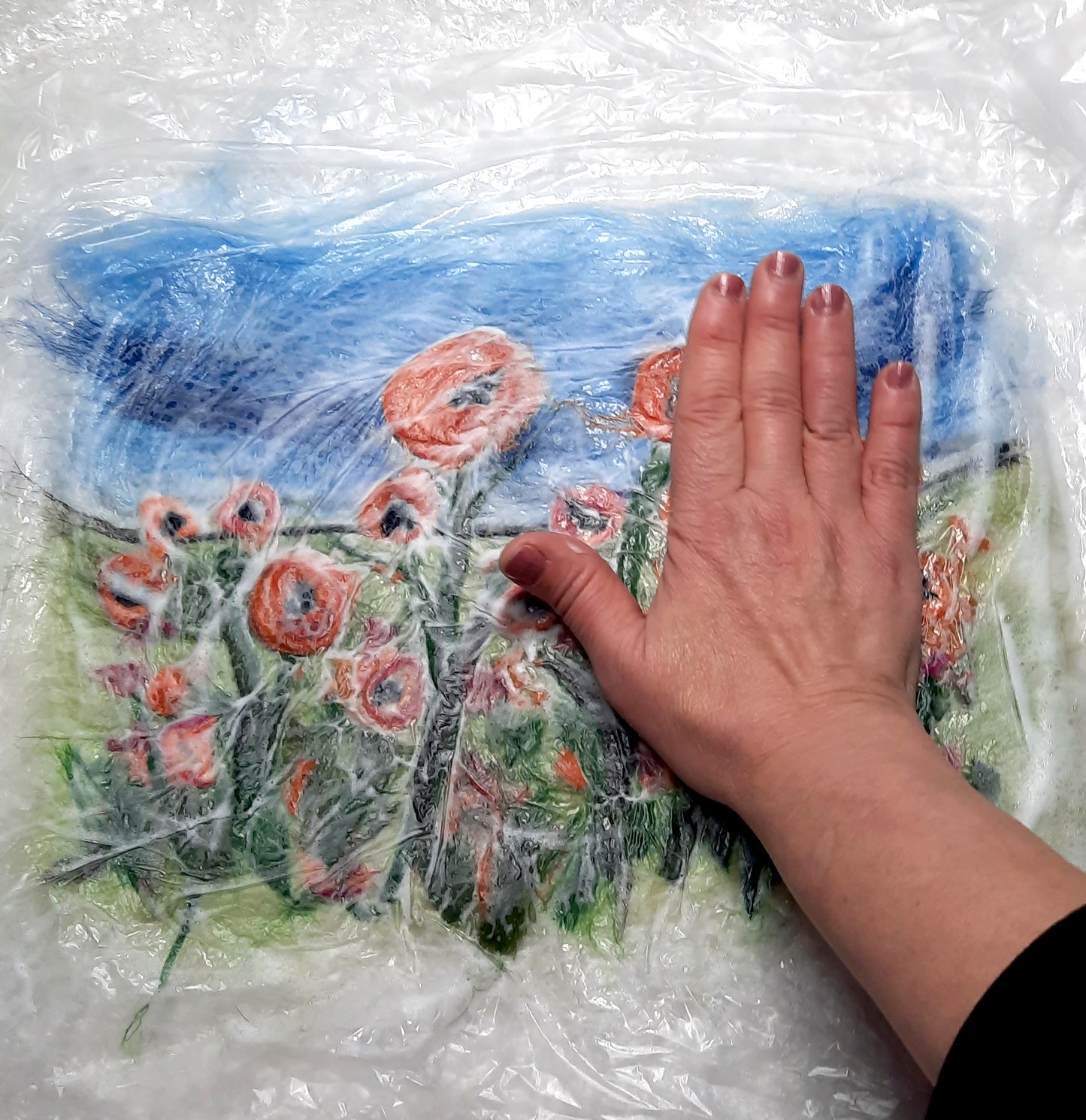 Wet Felting Kit Summer Meadow