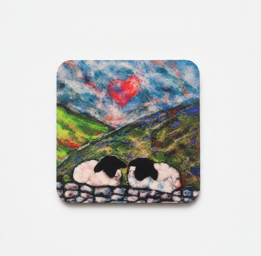 Sheep Love Coaster