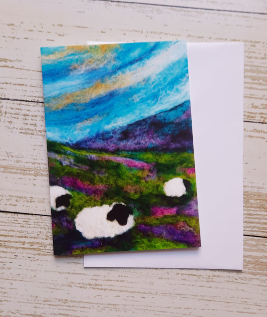 Sheep in the Dales Creeting Card