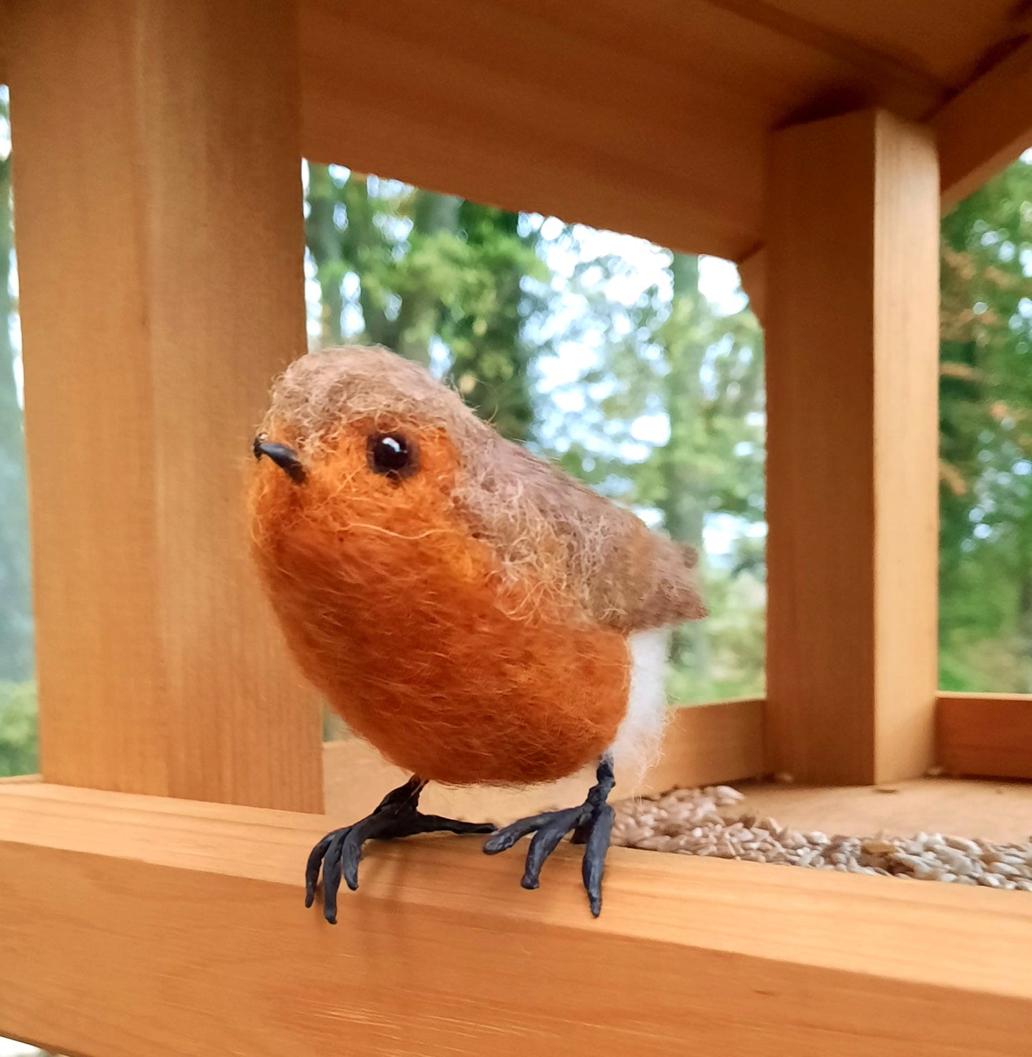 Robin - Felt Sculpture