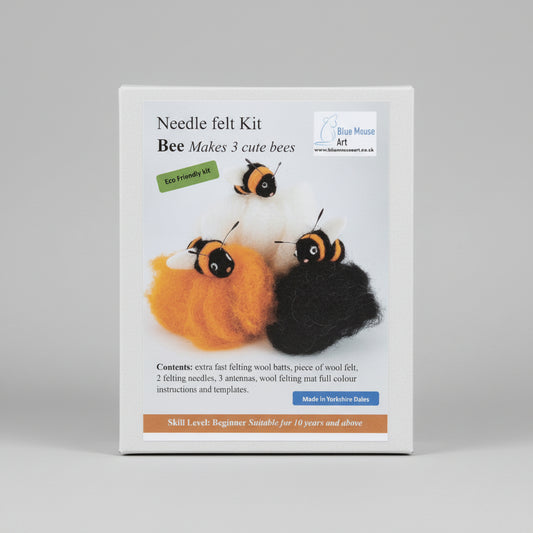 Three Little Bees – Needle Felting Kit
