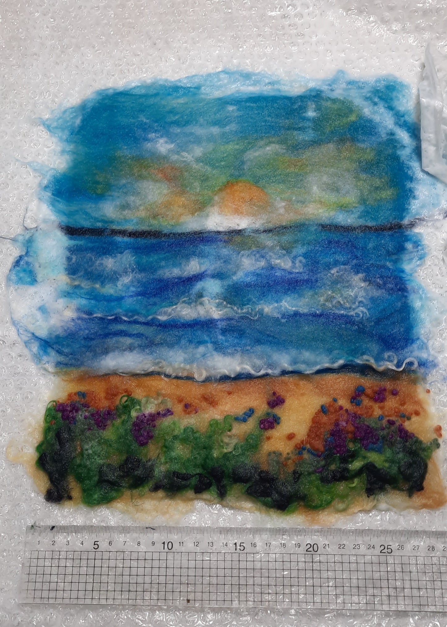 Yorkshire Sunset – Wet Felting Workshop