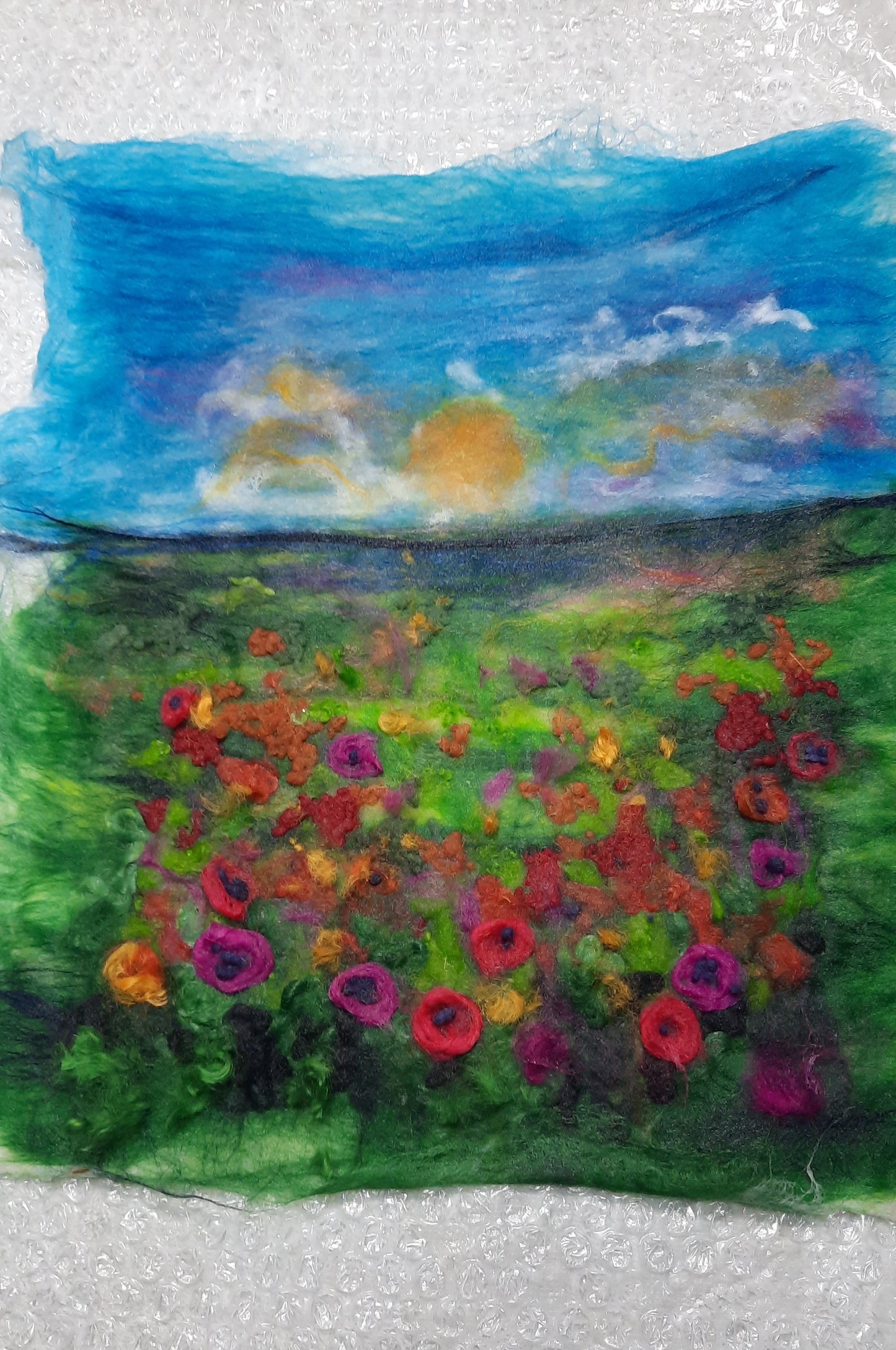 Yorkshire Sunset – Wet Felting Workshop