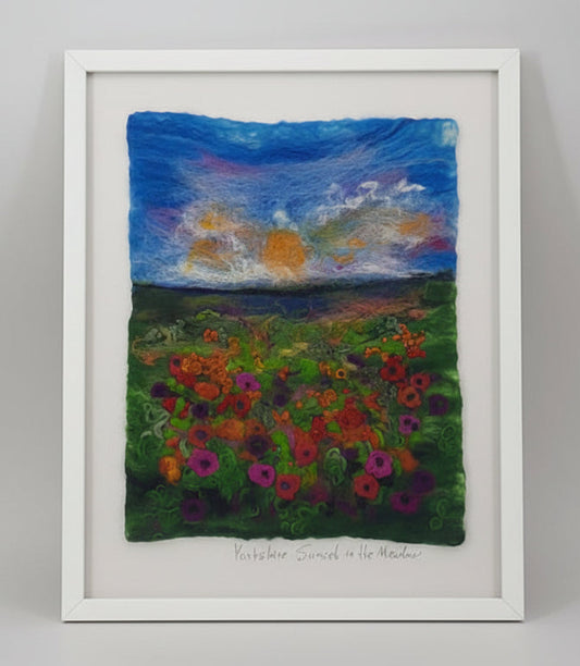 Yorkshire Sunset – Wet Felting Workshop
