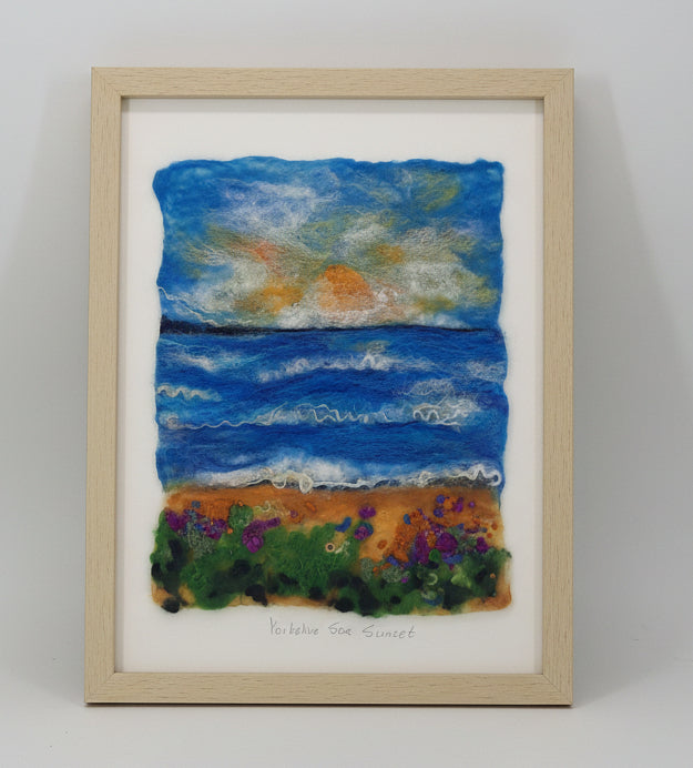 Yorkshire Sunset – Wet Felting Workshop