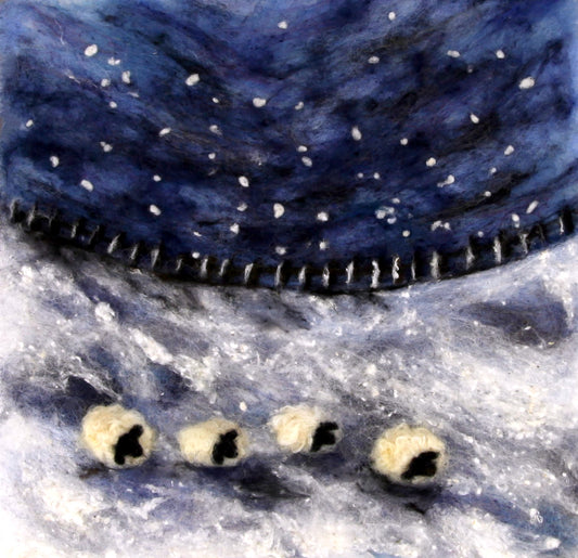 Family in Snow