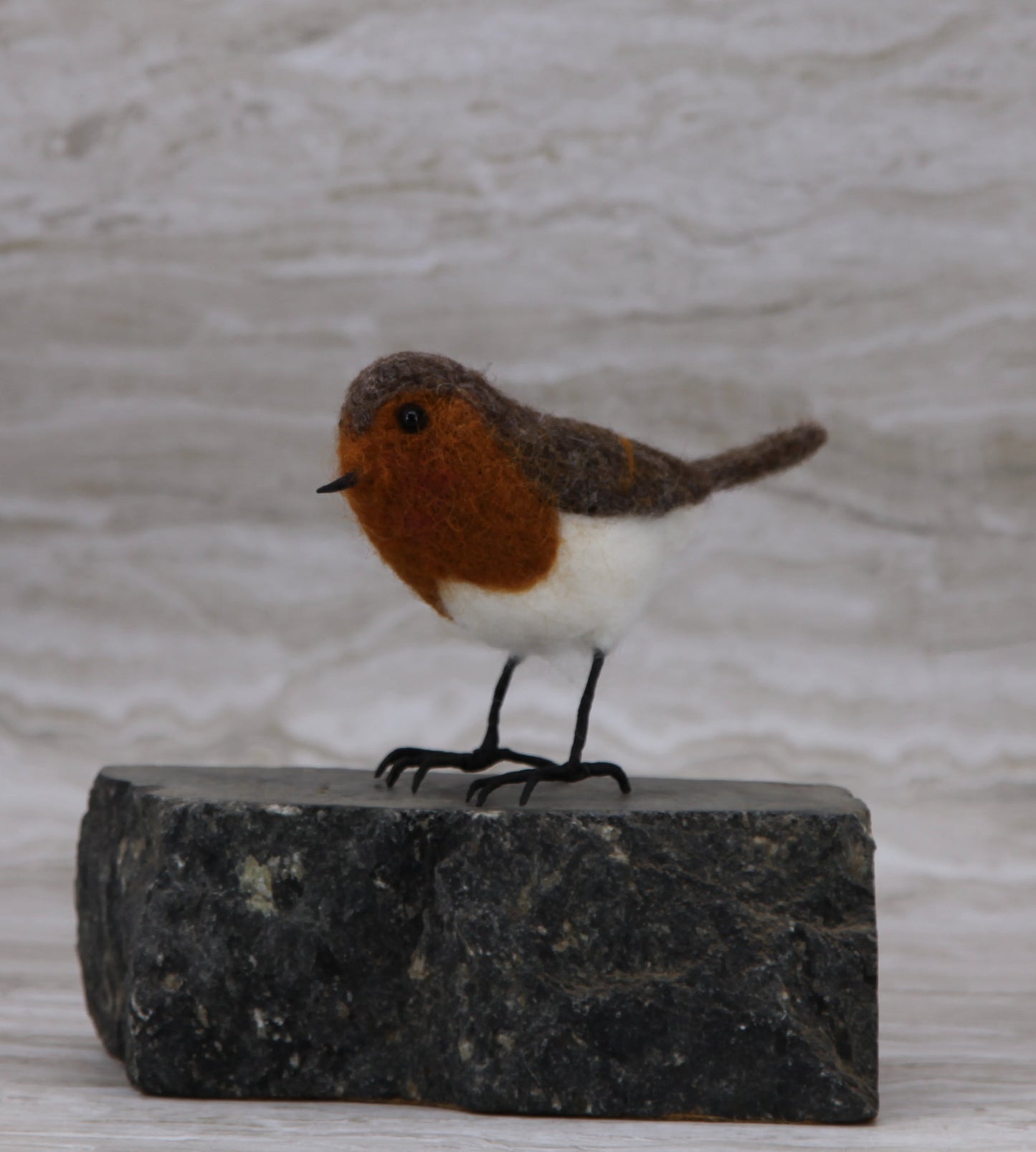 Robin - Felt Sculpture