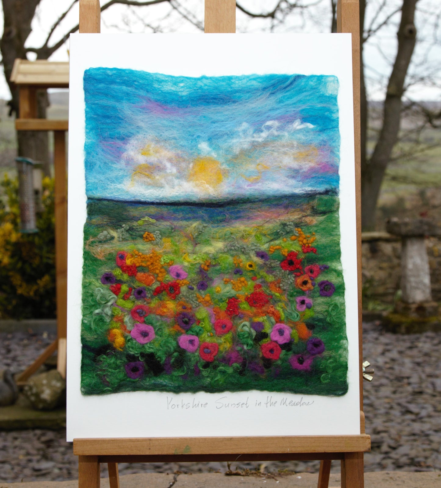 Yorkshire Sunset – Wet Felting Workshop