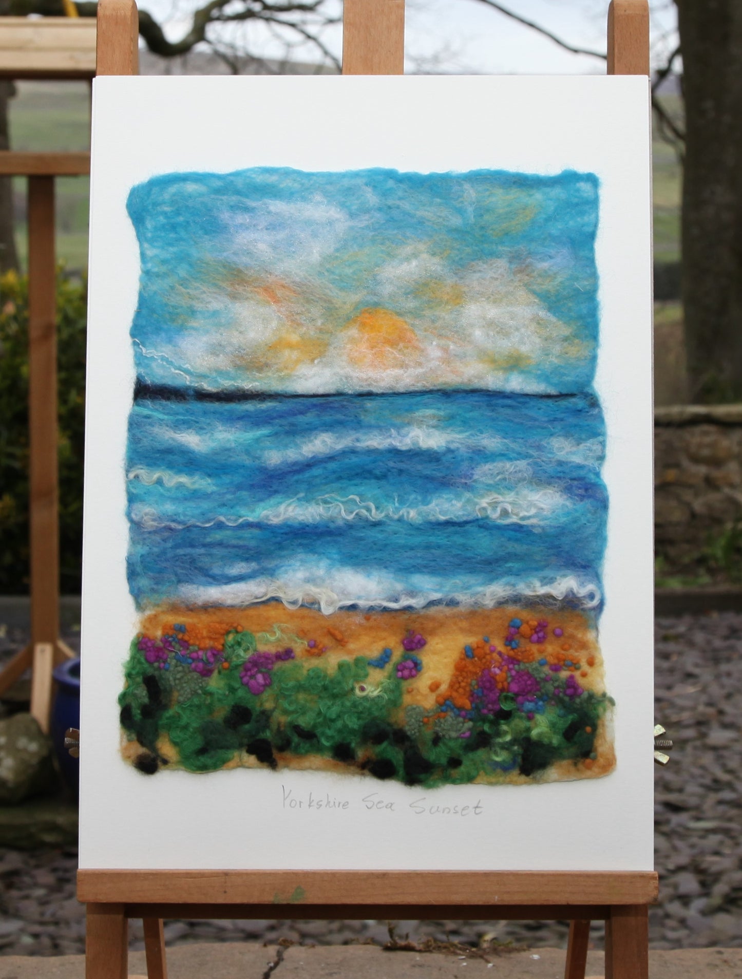 Yorkshire Sunset – Wet Felting Workshop