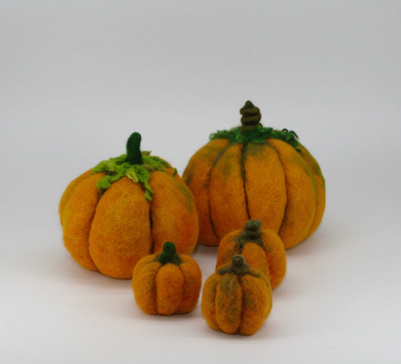 Halloween Pumpkin - Needle Felting Workshop