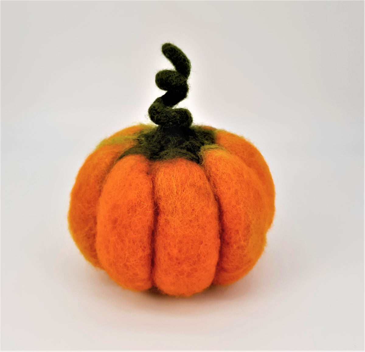 Needle Felted Pumpkin