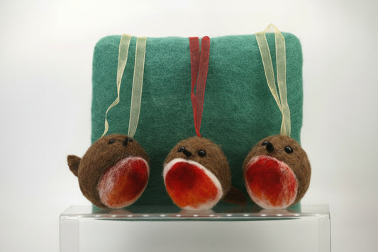 Festive Robin Bauble - Needle Felting Workshop