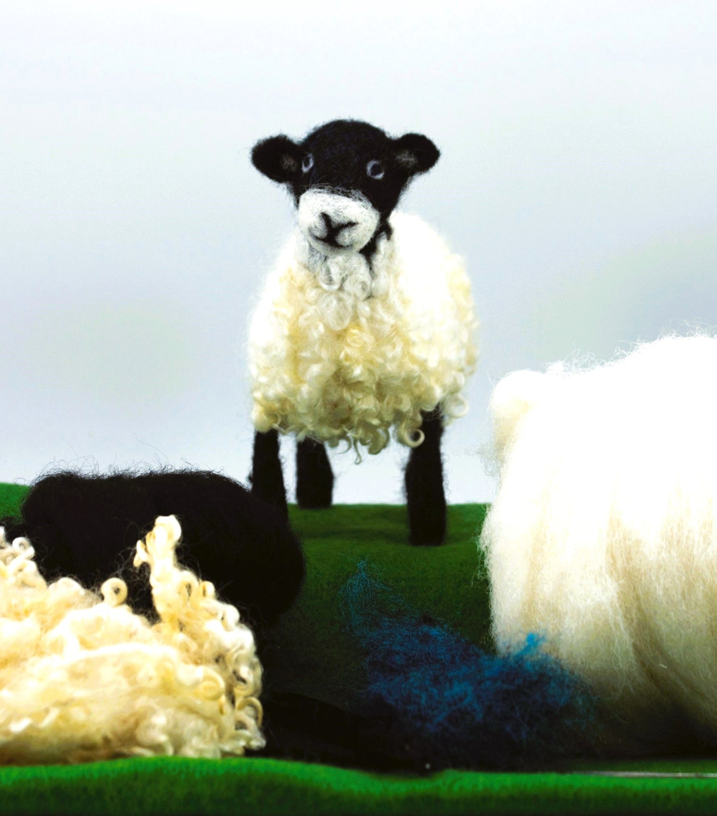 Wensleydale Sheep - Needle felt Kit