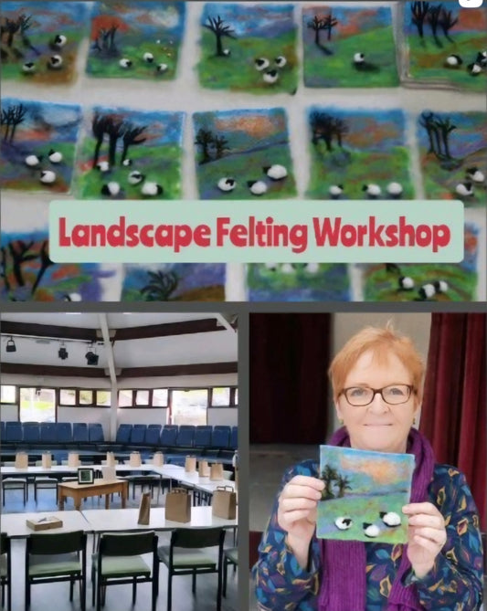 Private - Picture Dry Felting Workshop