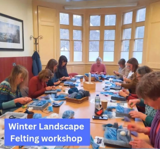 Private - Picture Dry Felting Workshop