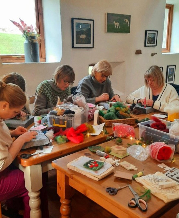 Private - Picture Dry Felting Workshop