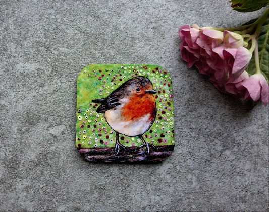 Spring Robin - Magnet