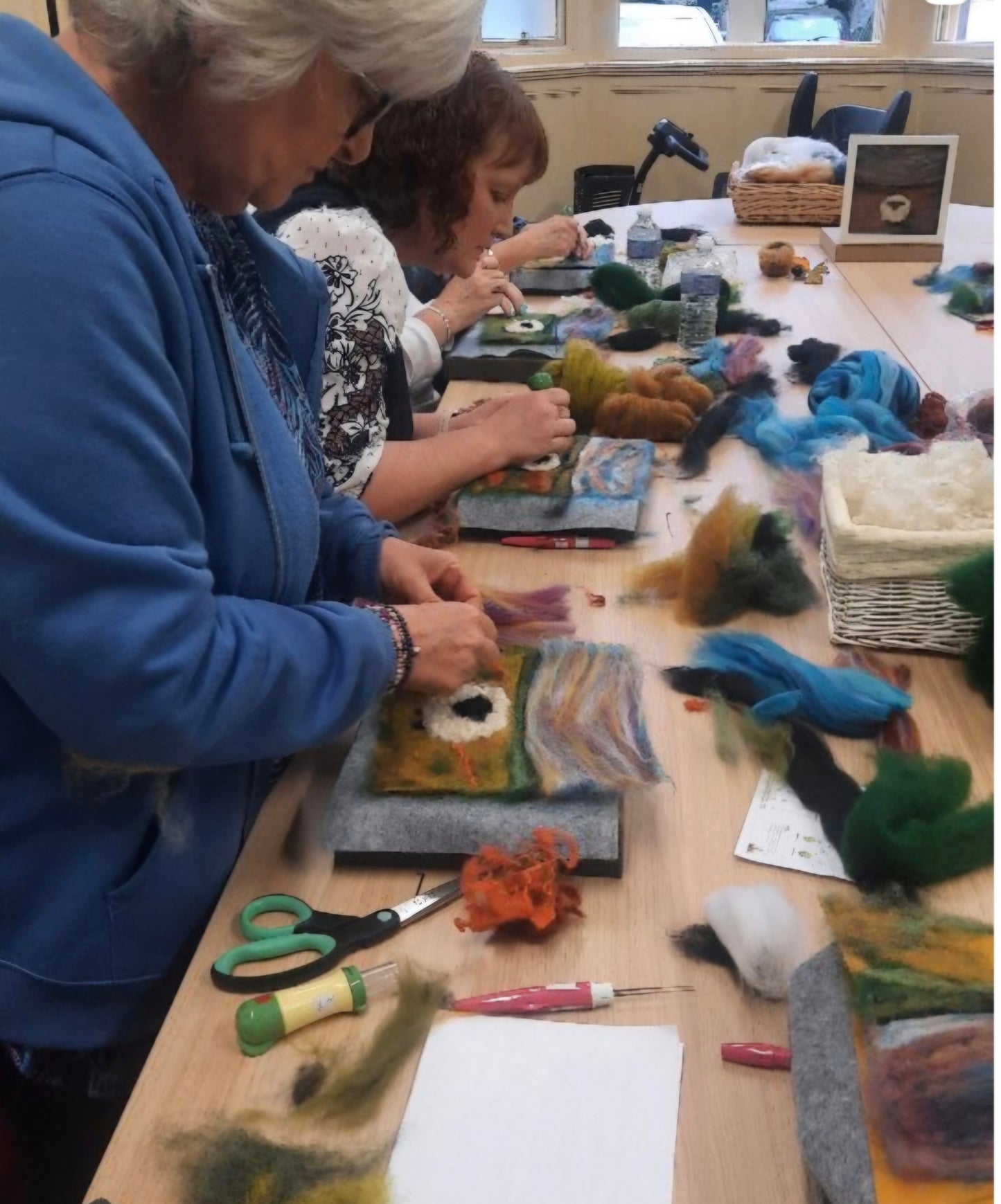 Private - Picture Dry Felting Workshop